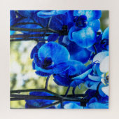 Puzzle Orchidées bleues (Horizontal)