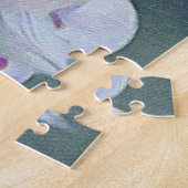 Puzzle Orchidées dans les nuances de pourpre (Côté)