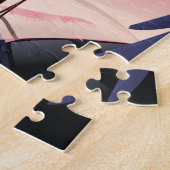 Puzzle ORCIÈRES affiche de ski France (Côté)