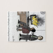 Puzzle Ordinateur et bande dessinée drôles de bureau de (Horizontal)