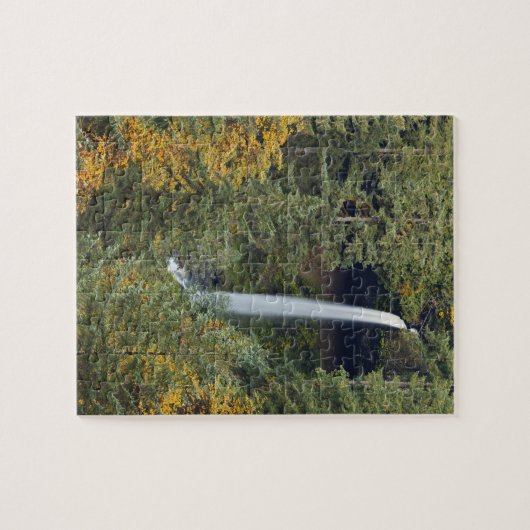 Puzzle Oregon, Silver Falls State Park, North Falls (Horizontal)