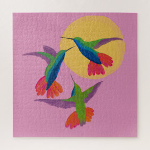 Puzzle Oreiller à lancer d'art de Mango Throsé noir