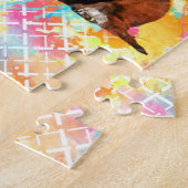 Puzzle Oreilles de vol de chien de Basset Hound (Côté)