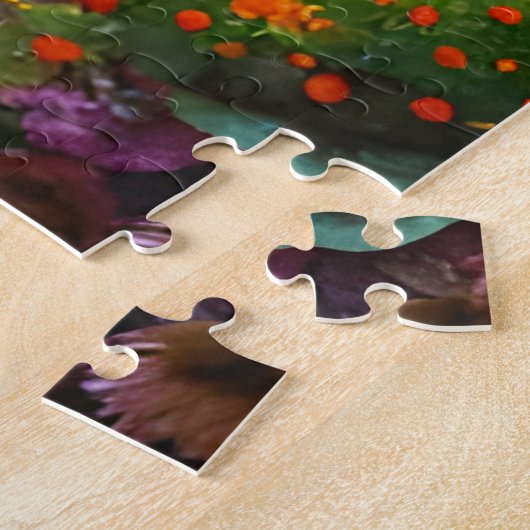 Puzzle Oriental bleu calico chat sauvage, Imaginaire (Côté)