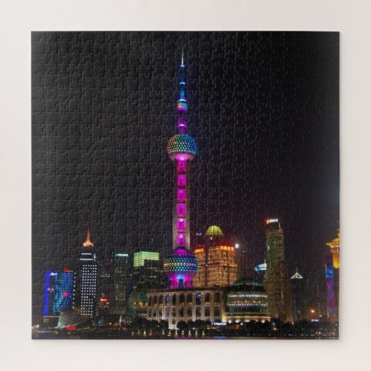 Puzzle Oriental Pearl Tower - Shanghai - 20x20 - 676 pcs (Vertical)