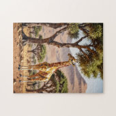 Puzzle Origami Giraffe Safari Thème (Horizontal)