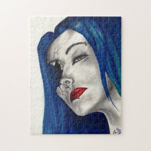 Puzzle original admirablement cassé d'art