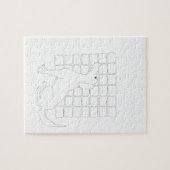 Puzzle Original Chien Dessin Chien Chinois Année 2018 Puz (Horizontal)