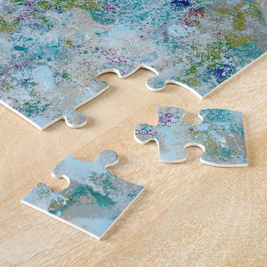 Puzzle Original Moderne Un Design D'Art Abstrait (Côté)