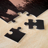 Puzzle orignal, Alces alces, taureau aux gros bois, (Côté)