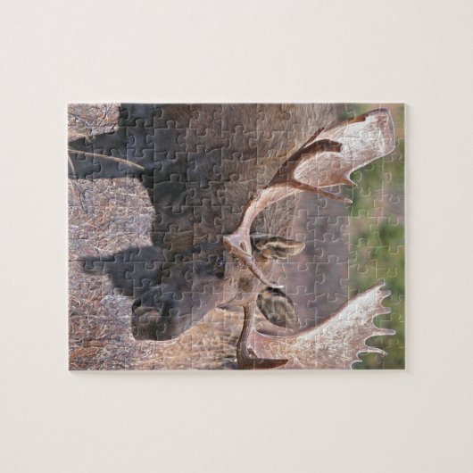 Puzzle Orignaux d'Alaska (Horizontal)