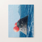 Puzzle Orion Capsule Spacecraft Ocean Recovery (Vertical)