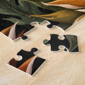 Puzzle Ornat Vintages, Roses, Oiseaux. (Côté)