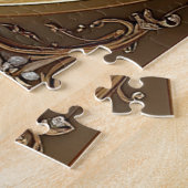 Puzzle orné doré (Côté)