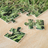 Puzzle Ornement de pelouse de la tête de cerf mou (Côté)