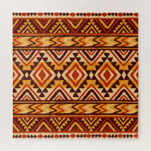 Puzzle Ornement ethnique Navajo : Vintage sans couture