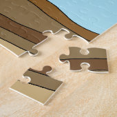 Puzzle Ornements d'arbre de la Chouette de Noël (Côté)