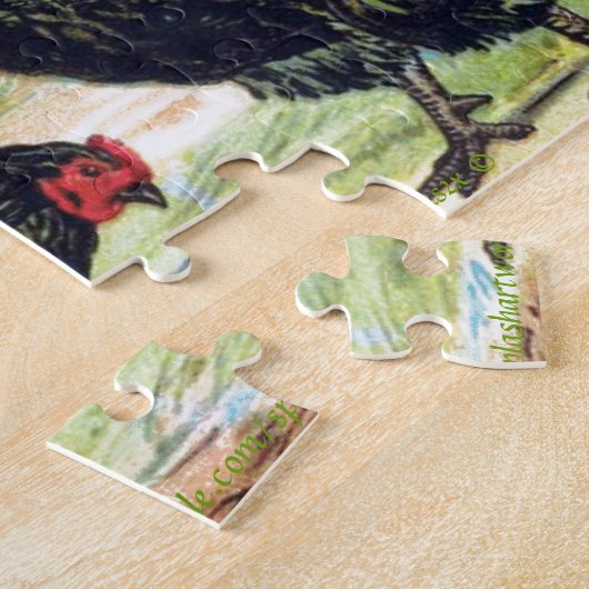 Puzzle "Orpingtons~Chicken " (Côté)