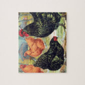 Puzzle "Orpingtons~Chicken " (Vertical)