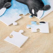 Puzzle orques en bleu (Côté)
