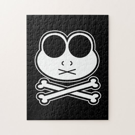 Puzzle Os croisé de grenouille (Vertical)