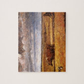 Puzzle Os de bison coulés sous Harvey Thomas Dunn (Vertical)