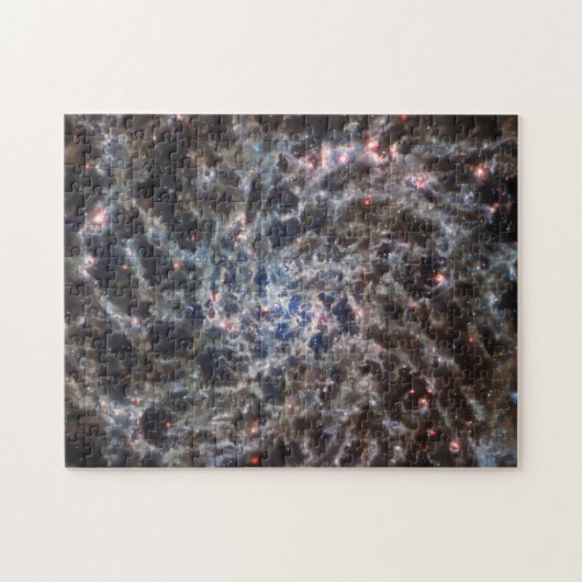 Puzzle Os de Galaxy IC5332 de JWST (Horizontal)