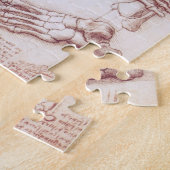 Puzzle Os de pied anatomiques humaines de Léonard de Vinc (Côté)