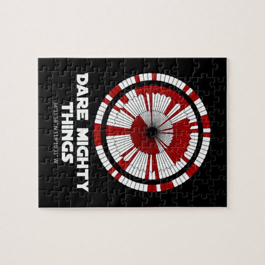 Puzzle Oser des choses puissantes persévérance Mars Rover (Horizontal)