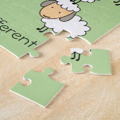 Puzzle Osez être différent Mouton noir (Côté)
