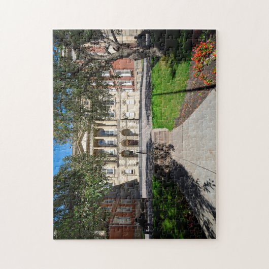 Puzzle Osgoode Hall Toronto Canada. (Vertical)