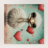 Puzzle Ostrich Love 3 (Horizontal)