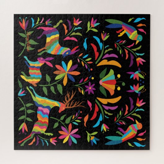 Puzzle Otomi mexicain (Horizontal)