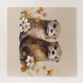 Puzzle Otter (Horizontal)