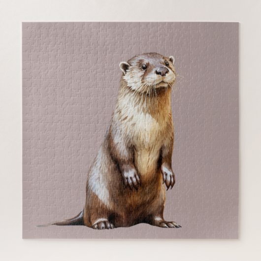 Puzzle Otter (Vertical)