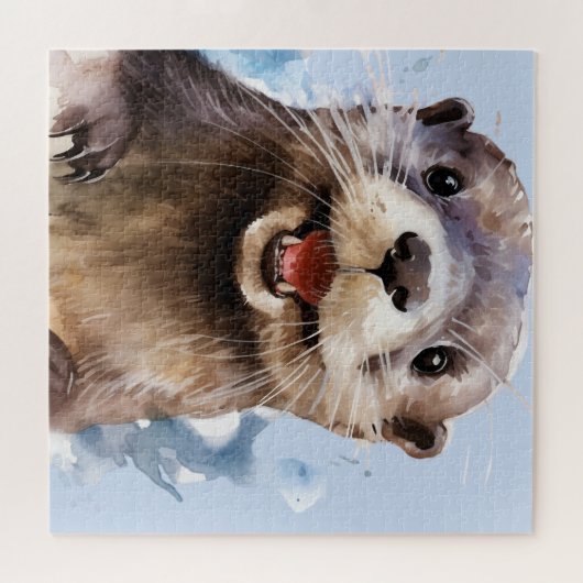 Puzzle Otter (Horizontal)