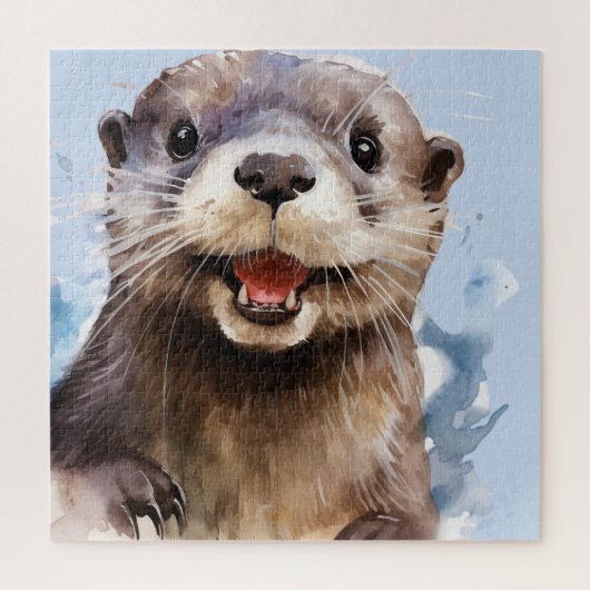 Puzzle Otter (Vertical)
