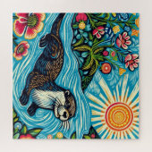 Puzzle Otter (Horizontal)