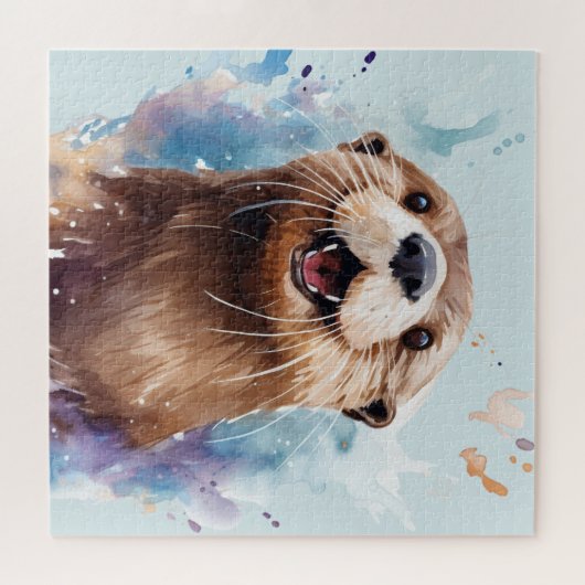 Puzzle Otter (Horizontal)