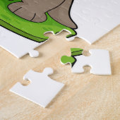 Puzzle Otter à fleurs (Côté)