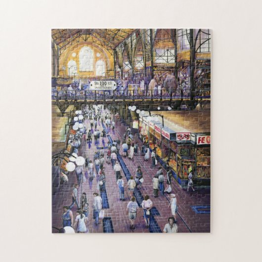 Puzzle Où est le garde-eau pour femmes ?Budapest (Vertical)