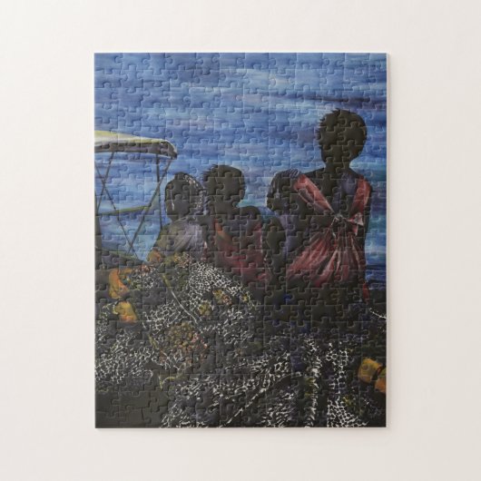 Puzzle Où est papa ? Harbour Island, Bahamas (Vertical)