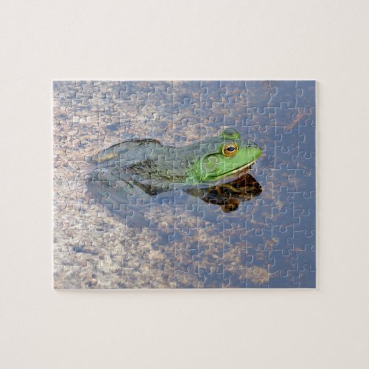 Puzzle Ouaouaron dans l'Acadie (Horizontal)