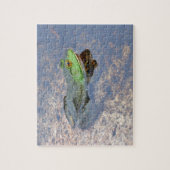 Puzzle Ouaouaron dans l'Acadie (Vertical)