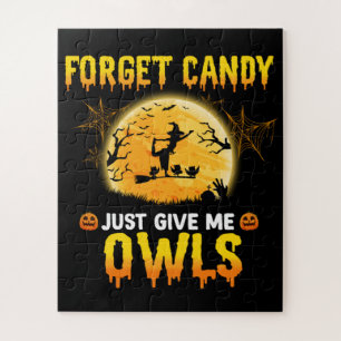 Puzzle Oubliez Candy Donne-Moi Juste Chouette Sorcière Ha