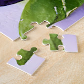 Puzzle Oubliez-moi pas l'aquarelle florale bleue (Côté)