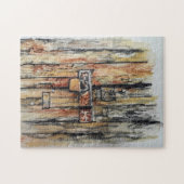 Puzzle oude deur legpuzzel (Horizontaal)