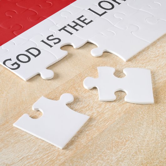 Puzzle OUGANDA | Blessed Nation | DRAPEAU OUGANDAIS (Côté)