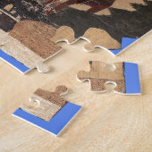 Puzzle Ouganda - Carte de la faune - Imprimer (Côté)