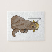 Puzzle Ours à la pêche avec une baguette de pêche (Horizontal)